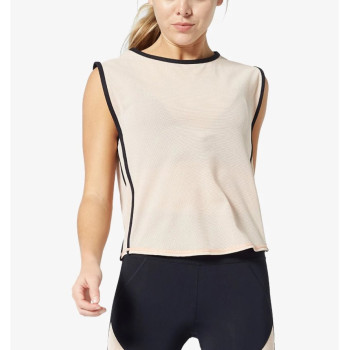 Custom athletic mesh tank top breathale sleevless t shirts