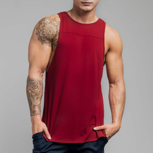 Men's Bodybuilding Stringer Tank Tops Sports Top, Gym Fitness T-Shirts