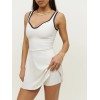 Women's Tennis  wear. Golf Dress with Built in bra, Sleeveless Workout Active Athletic Dress for Women.
