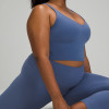 Women's Plus Size Yoga wear Breathable Yoga Tank Top  Sports Bra Crop top