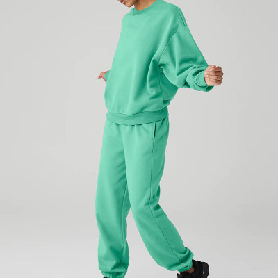 Sweatsuits for Women Set 2 Piece Jogging Suit Long Sleeve Pullover Sweatshirts Sweatpants Tracksuit Casual Outfits