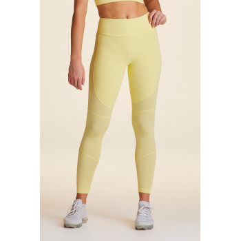 High waist mesh yoga leggings performance power mesh tights