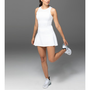 Wholesale two pieces nylon spandex tennis dress active golf clothing