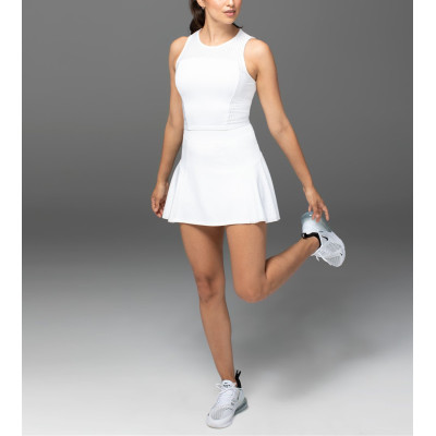 Wholesale two pieces nylon spandex tennis dress active golf clothing