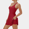 Womens wholesale Tennis Dress with Built in Shorts and Bra Athletic Golf Dress, Activewear for Exercise