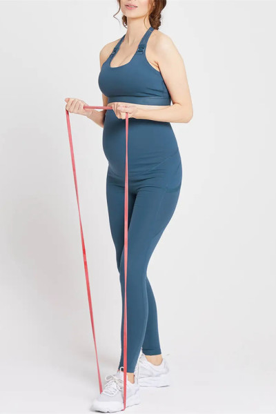 Custom Wholesale High Waist Workout Yoga Pregnant Maternity Leggings