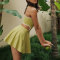 Womens Tennis Dress with Built in Bra, Workout Dress Athletic Dress with Shorts Underneath Golf Dress