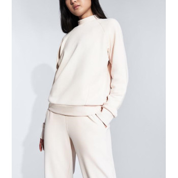 Wholesale turtle neck sweatshirts lounge hoodies for women