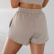 Women's Shorts Casual Drawstring Comfy Elastic High Waist Running Shorts with Pockets