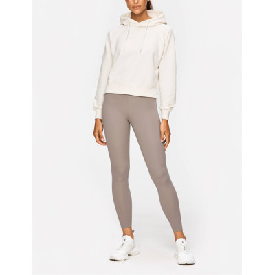 Custom cotton hooded sweatshirts for women classic cropped hoodies with drawstring