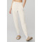 Women's Ribbed Knit Sportswear Pants with Convenient Pockets