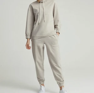 High neck longline sweatshirts cotton basic warm women's hoodies