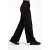 Custom fleece flared sweatpants for women with side pockets high waist athleisure wear