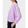 This women's classic round neck drawstring long sleeve top is suitable for many occasions