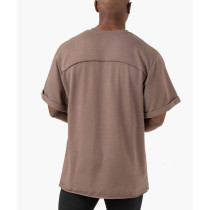 High Quality Oversized Shirts. Athletic Workout Gym Shirts Short Sleeve Shirts for Men