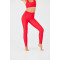 Tummy control basic full length yoga leggings compressive fitness tights