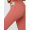 Custom high waist pocket leggings solid color butt lifting fitness tights