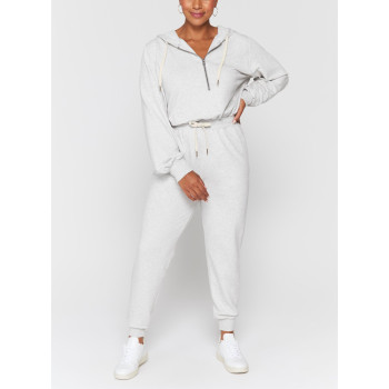 Custom 2 piece hoodies sets with jogger pants women's athleisure loungewear sets