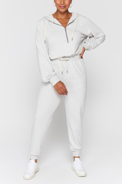 Custom 2 piece hoodies sets with jogger pants women's athleisure loungewear sets