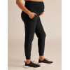 Maternity yoga pants with side pockets, slim fit, mid-length, unique design, suitable for all body types