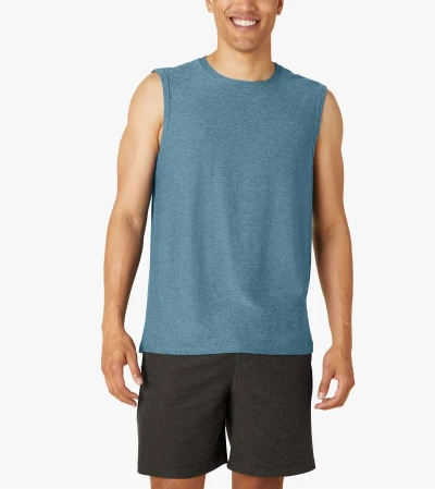 Custom high neck workout singlets for men moisture-wicking men's tank tops