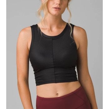 Custom double layer padded yoga crop top u back longline sports bra