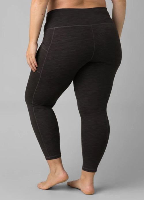 Plus size women's pocket yoga leggings flattering fitness tights