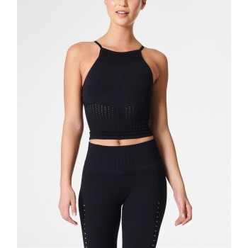 Longline seamless sports bra high support yoga bra with padding studio to street crop top