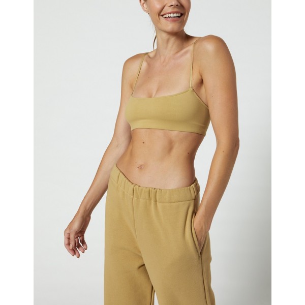 Custom buttery soft yoga bralette for women athleisure classic sports bra