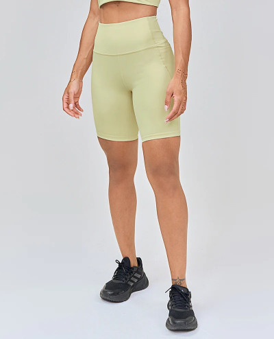 Training pocket shorts custom athleisure yoga shorts for women
