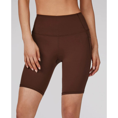 Training pocket shorts custom athleisure yoga shorts for women