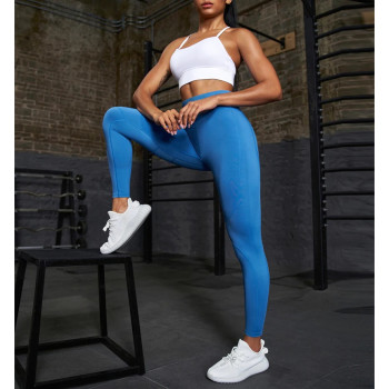 Custom criss cross yoga leggings for women contour v waist leggings