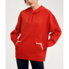 Custom cotton fleece everyday hoodies for women with big kangaroo pockets