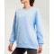 Custom fleece cotton crew neck sweatshirts for women relaxed fit hoodies