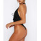 Custom plunge sexy one piece swimsuits backless swimwear
