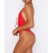 Custom plunge sexy one piece swimsuits backless swimwear