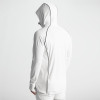 Mens Dry-Fit Long Sleeve Full Zip Hoodie , Sports Jacket- Athletic Running Jacket