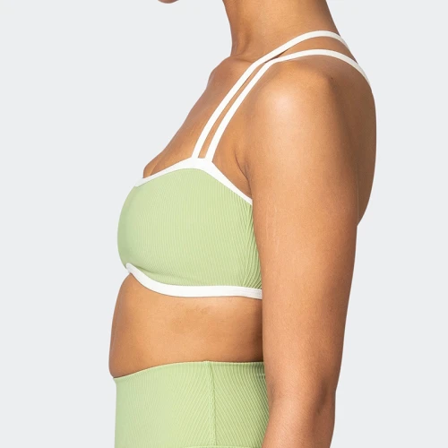 Cross Criss Sport Bras Padded Strappy Sports Bras for Yoga Workout Fitness Low Impact