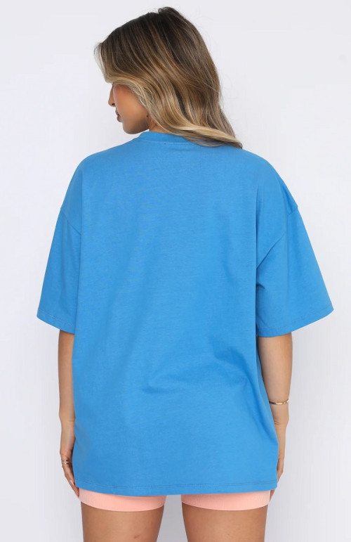 Custom crew neck 100%cotton oversized t shirts for women