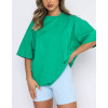 Custom crew neck 100%cotton oversized t shirts for women