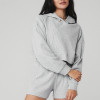 Women's 2 Piece Sports Tracksuit Casual Hoodie And Shorts Sports Sweatshirts Set Jogger Outfits