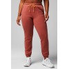 Custom cozy fleece joggers pants for women slim fit cotton sweatpants with side pockets