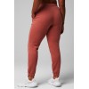 Custom cozy fleece joggers pants for women slim fit cotton sweatpants with side pockets