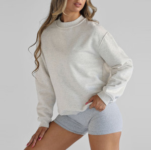 Womens Casual Top, Long Sleeve Sweatshirt Crew Neck Pullover Relaxed Fit Tops