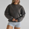 Womens Casual Top, Long Sleeve Sweatshirt Crew Neck Pullover Relaxed Fit Tops