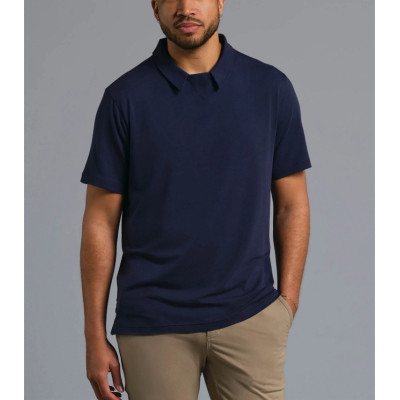 Custom athleisure polo t shirt for men breathable shirts
