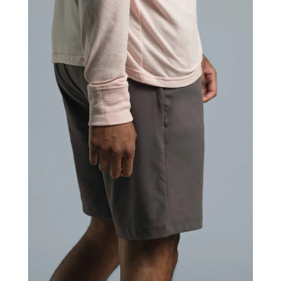 Custom men's running shorts with side pockets elastic waist versatile shorts