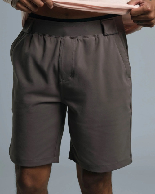 Custom men's running shorts with side pockets elastic waist versatile shorts