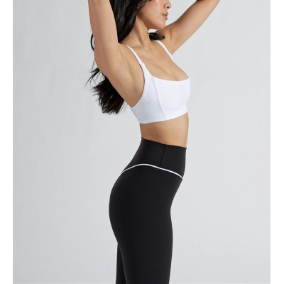 Custom medium impact sports bra backess yoga bralette with removale padding