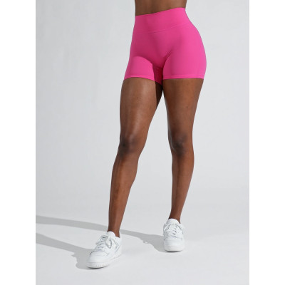 Custom high waist no front seam booty shorts performance biker shorts for women